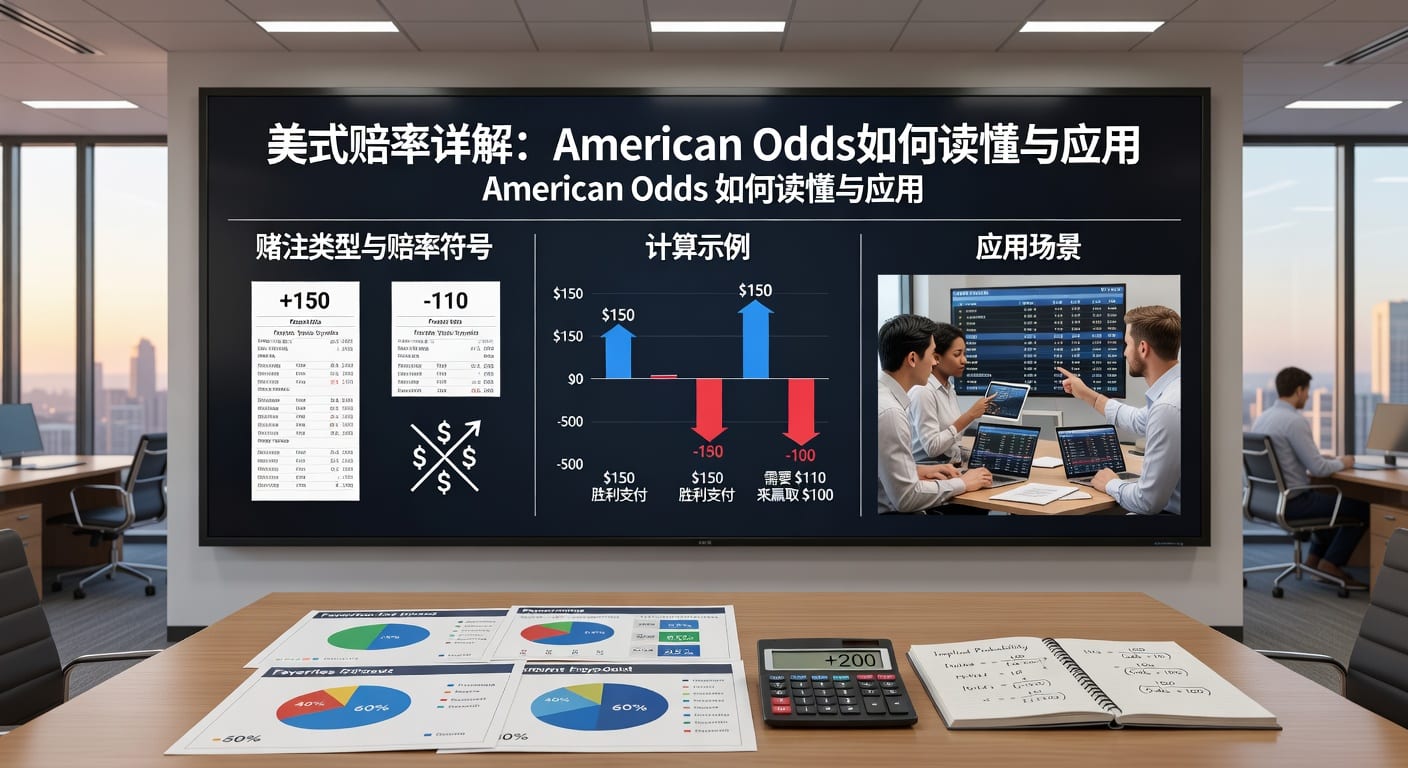 美式赔率 American Odds：体育博彩核心概念深度解析