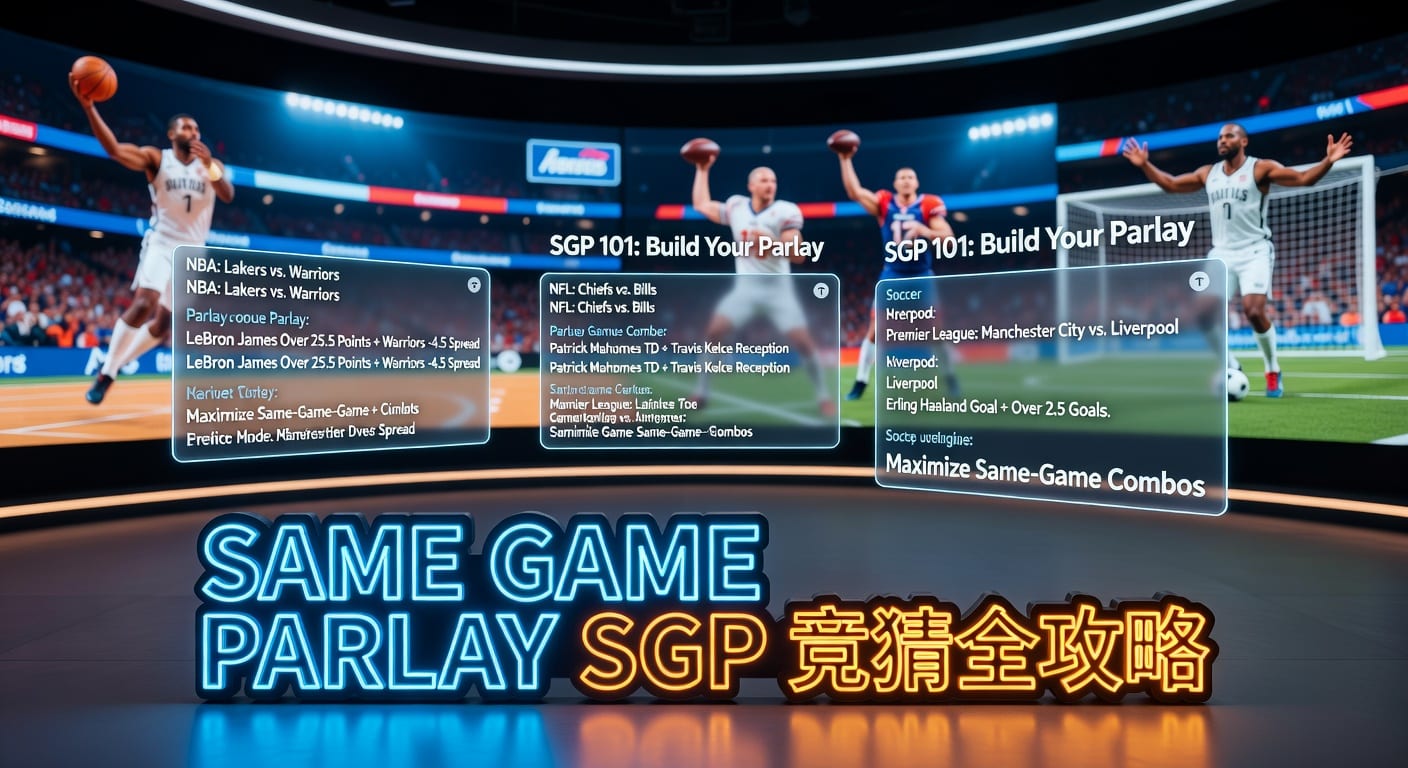Same Game Parlay (SGP)：深度解析体育博彩新玩法