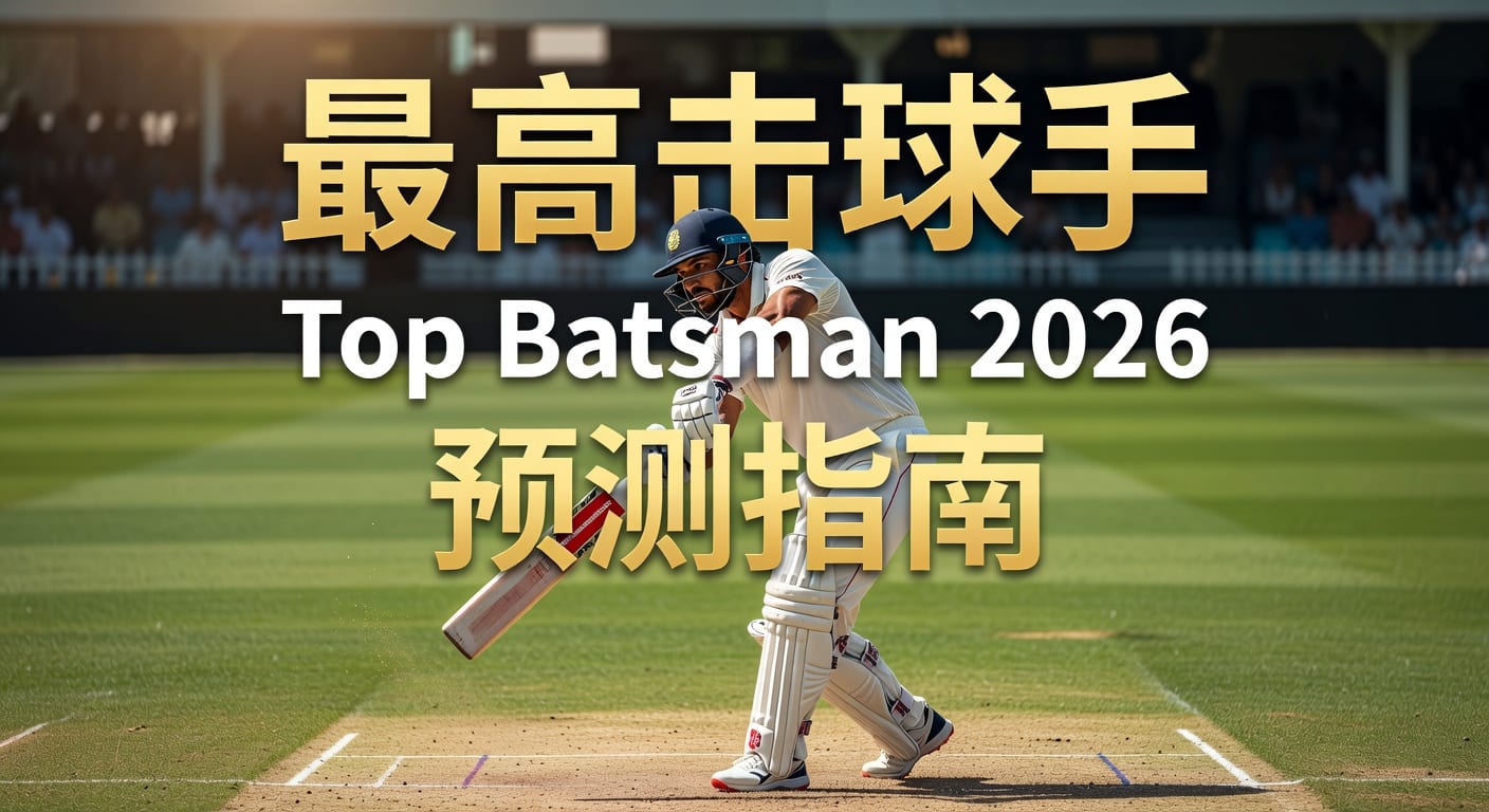 2026年世界杯投注：最高击球手 Top Batsman 预测与分析