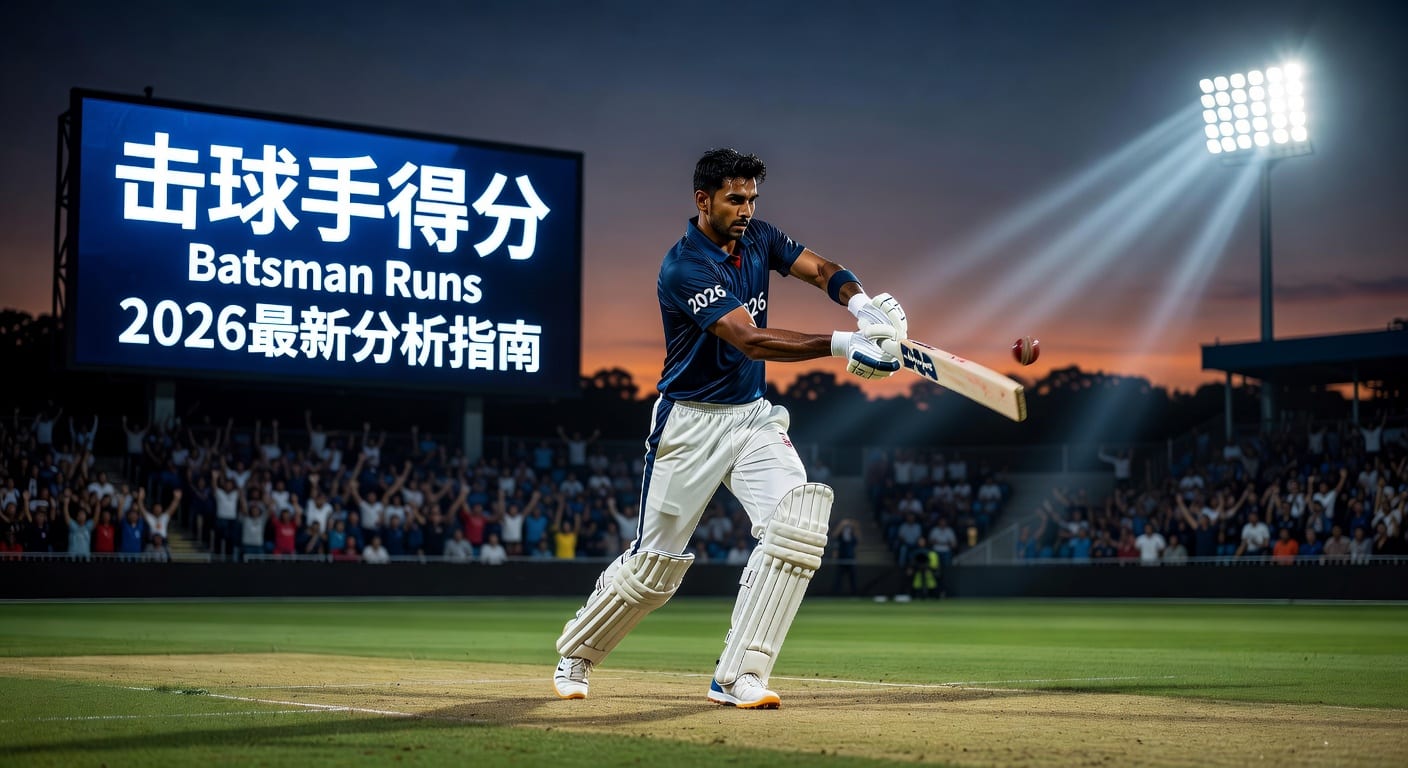 击球手得分 Batsman Runs：2026年赛事分析