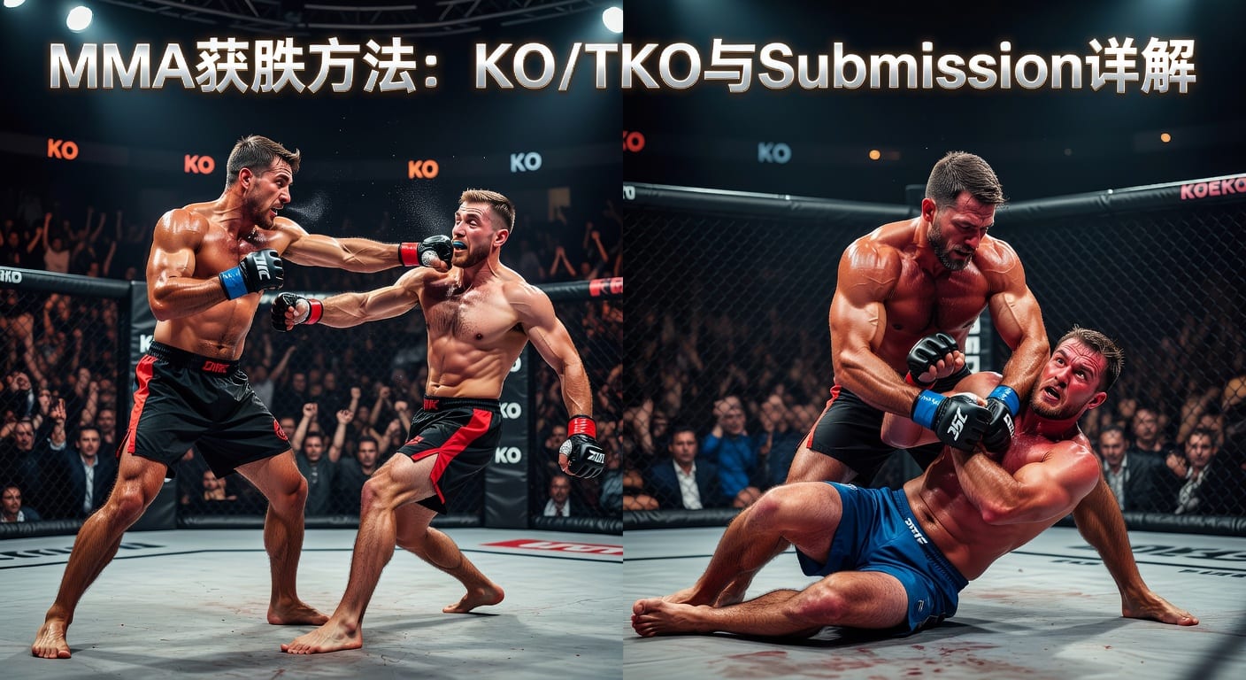 MMA方法解析：KO/TKO与Submission怎么看｜2026年世界杯投注